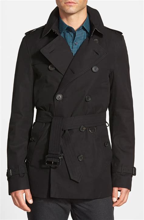 burberry short double breasted trench coat|burberry trench coat outlet price.